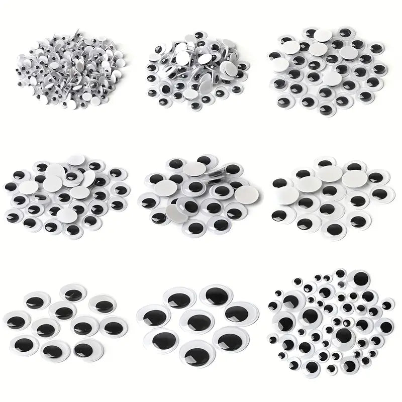 600pcs Googly Eyes
