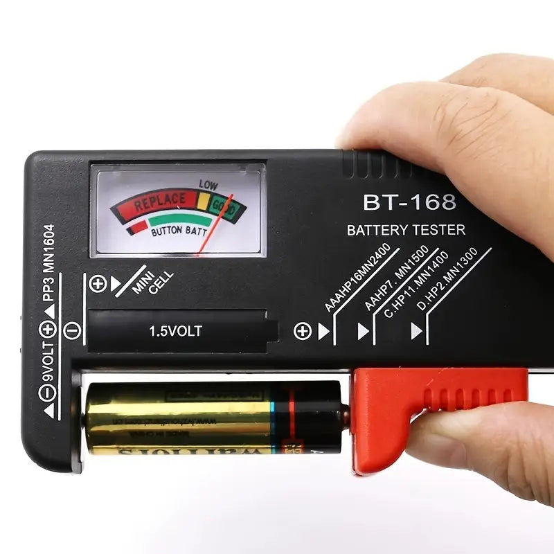 BT-168 Black Household Battery Tester
