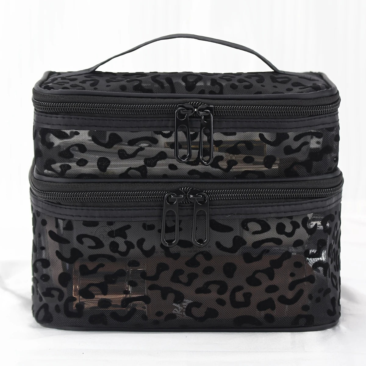 2-Level Mesh Cosmetic Bag