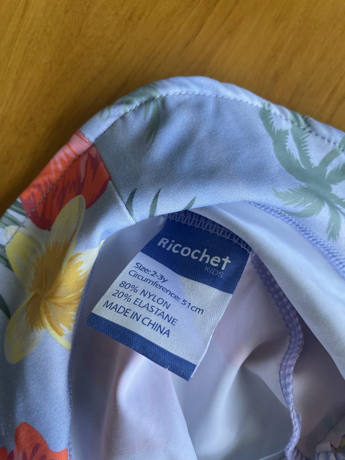 Ricochet Size 2-3 Swim Hat
