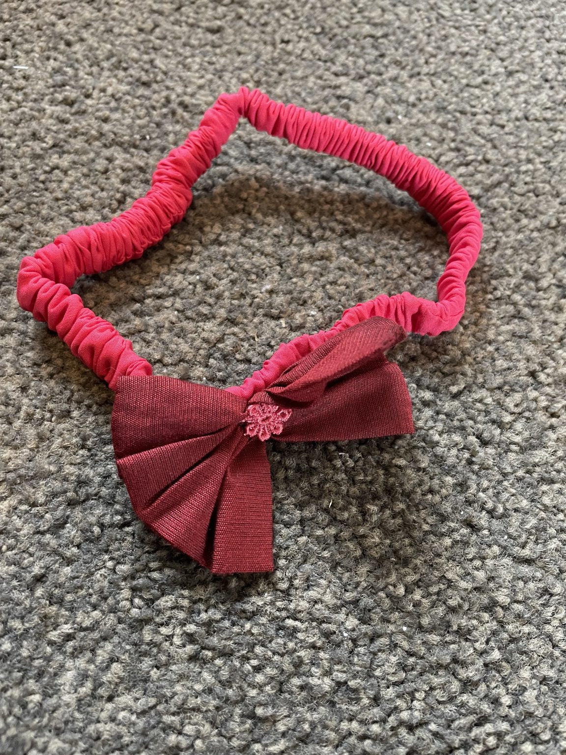 Red Baby Bow