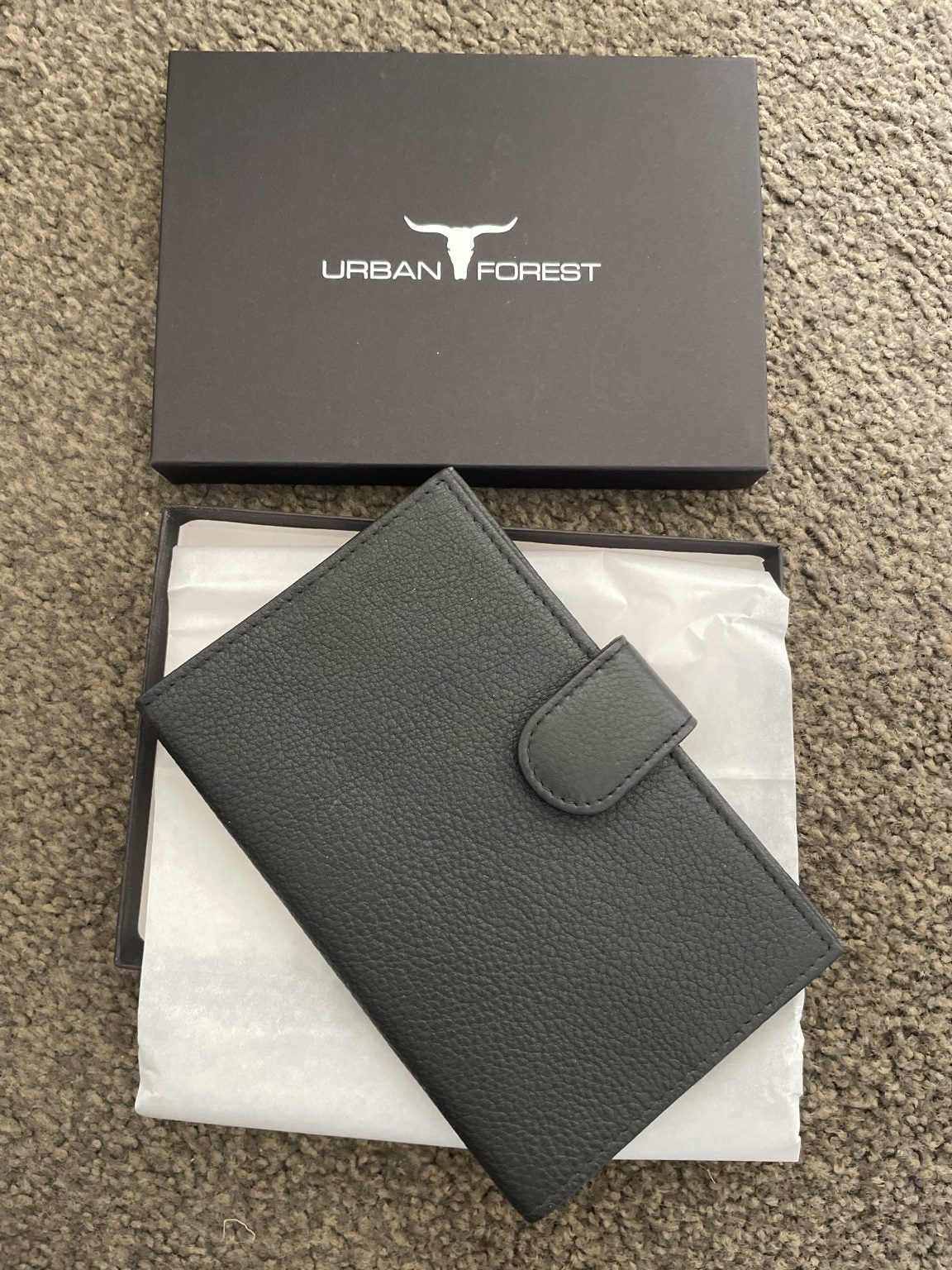 Urban Forest Genuine Leather A6 Passport / Notebook / Card holder