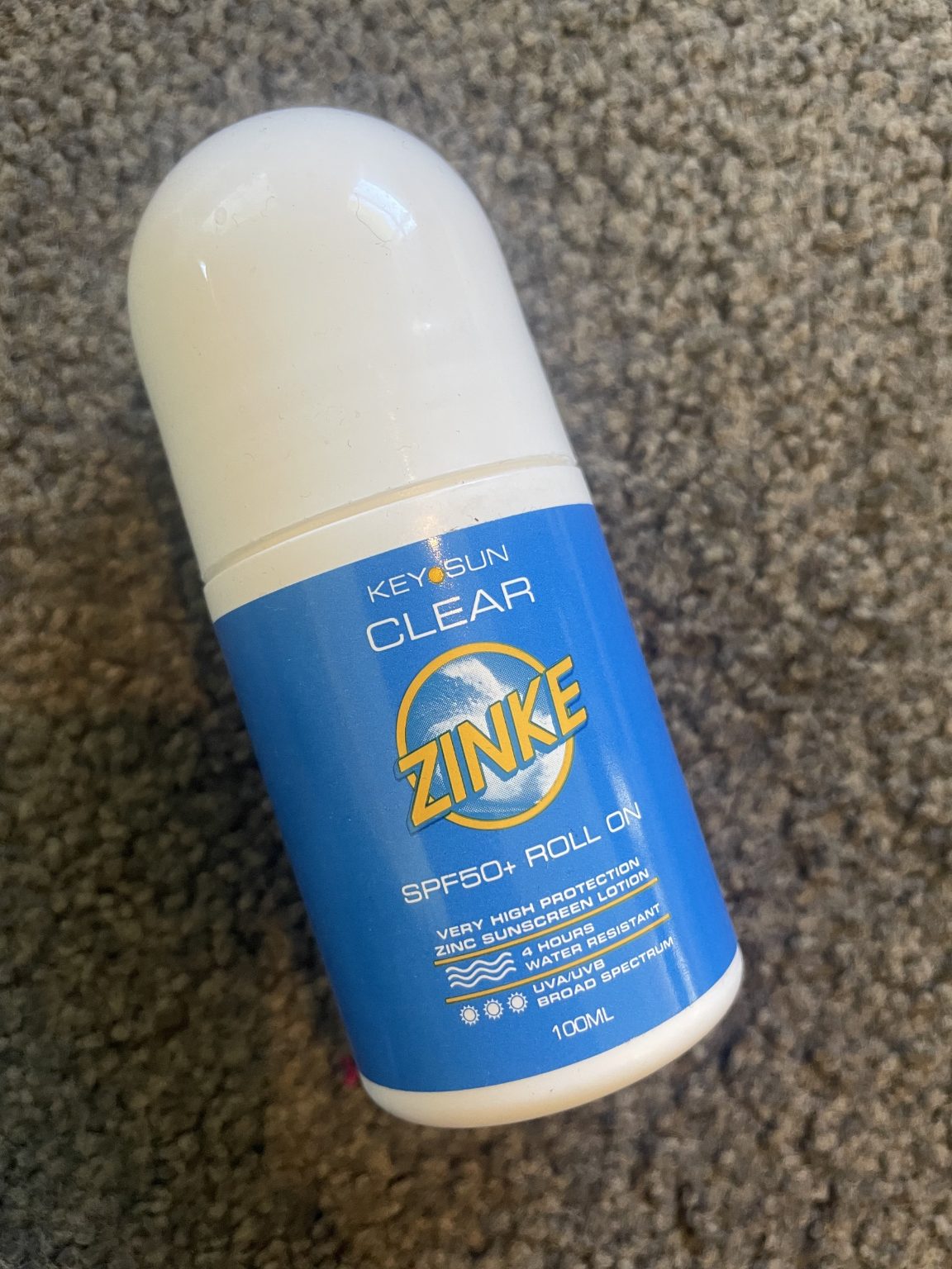 Key Sun Zinke SPF 50+ Roll On 100ml Exp Mar 25