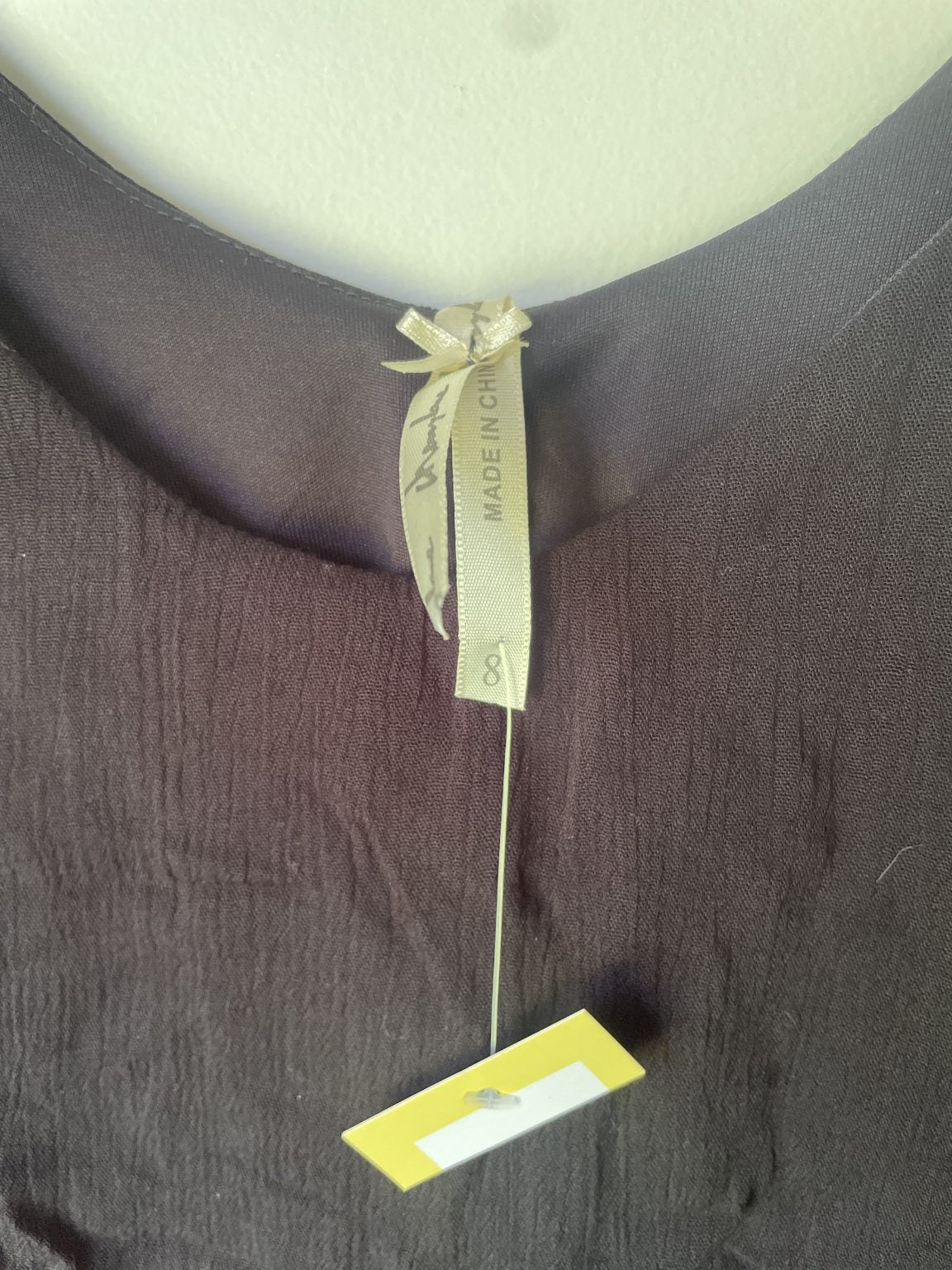 Cherrylane size 8 Double Layer viscose Top