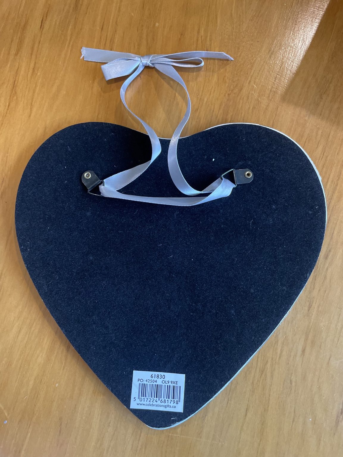 Sympathy Glass Wall Hanging Plaque