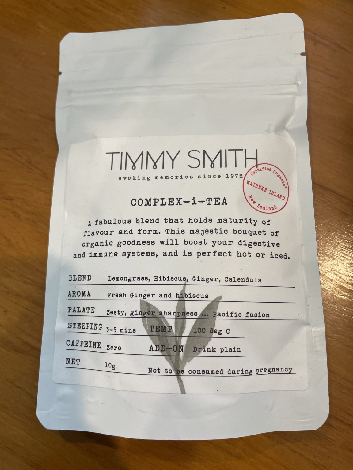Timmy Smith Complex-i-TEA 10g