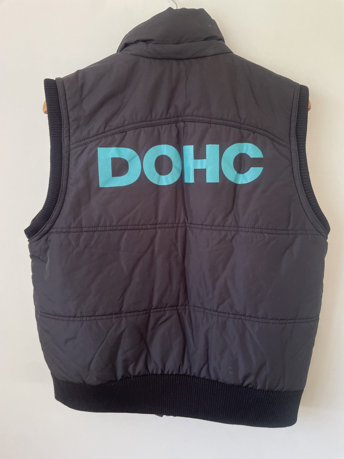 DOHC Revolution Size L Sleeveless Puffer Jacket