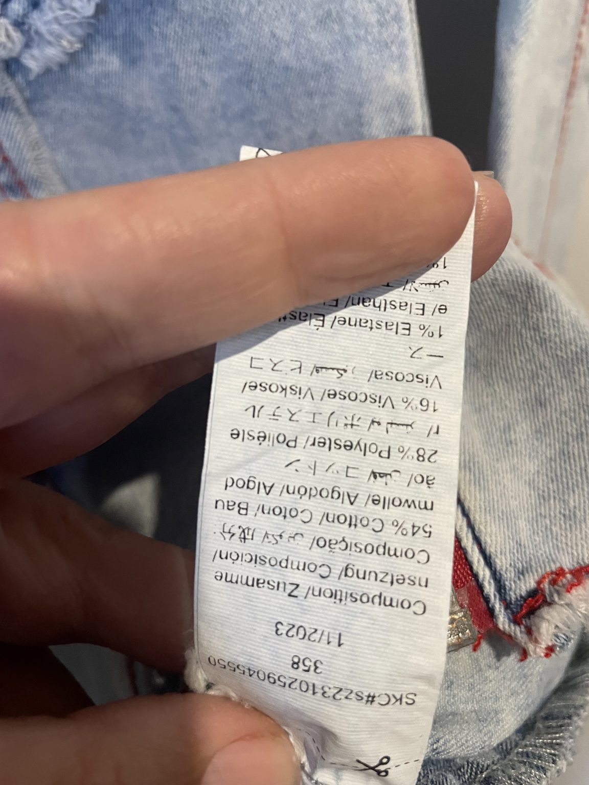 BNWT Shein Size XS Denim Jacket (possibly could be a dress)