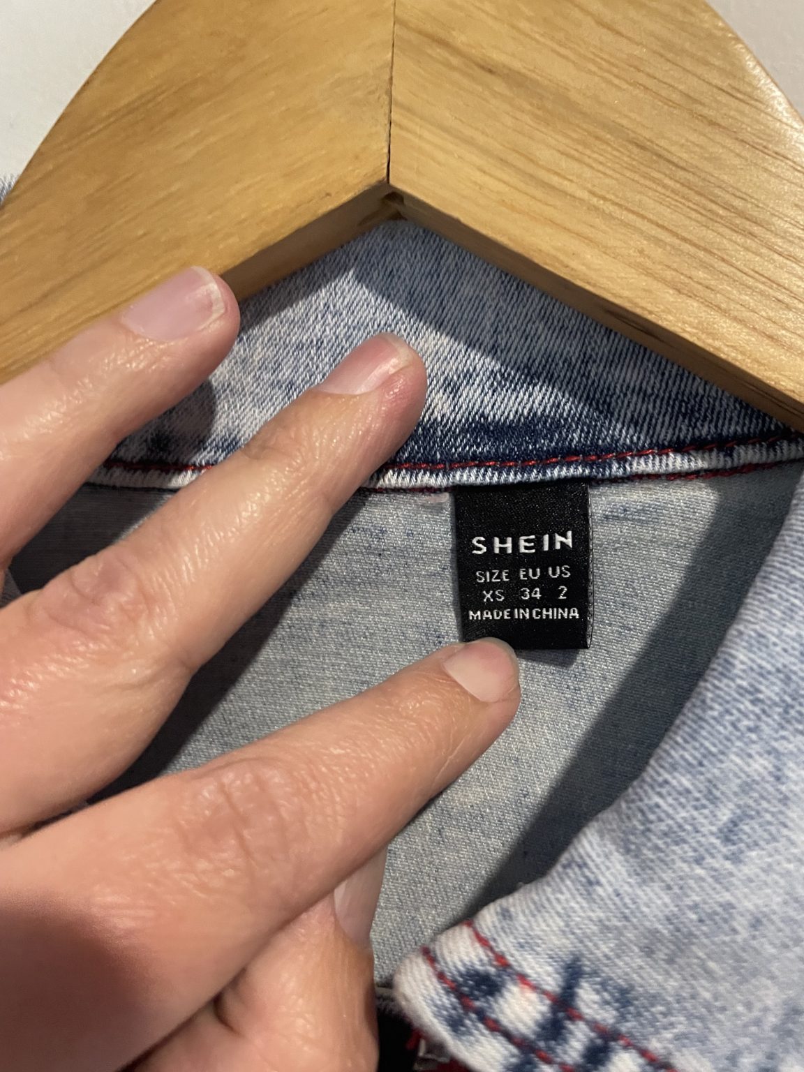 BNWT Shein Size XS Denim Jacket (possibly could be a dress)