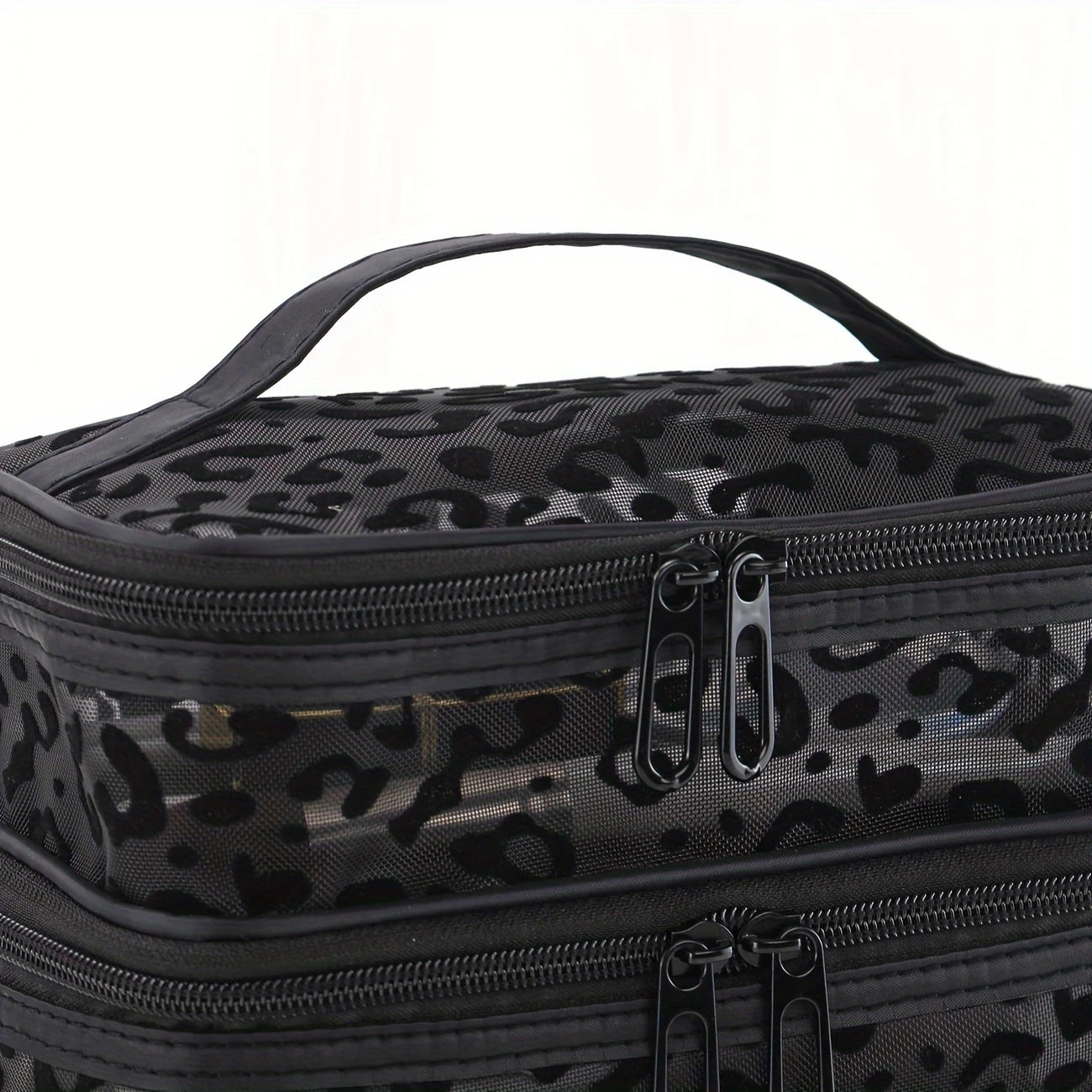 2-Level Mesh Cosmetic Bag