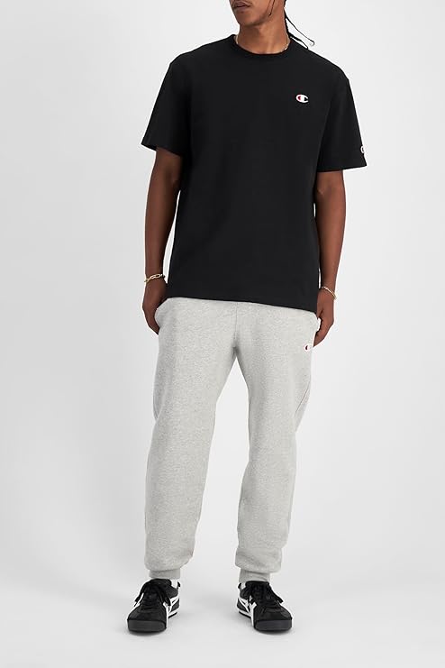 CHAMPION Size M Reverse Weave Joggers Oxford Heather RRP $99.99