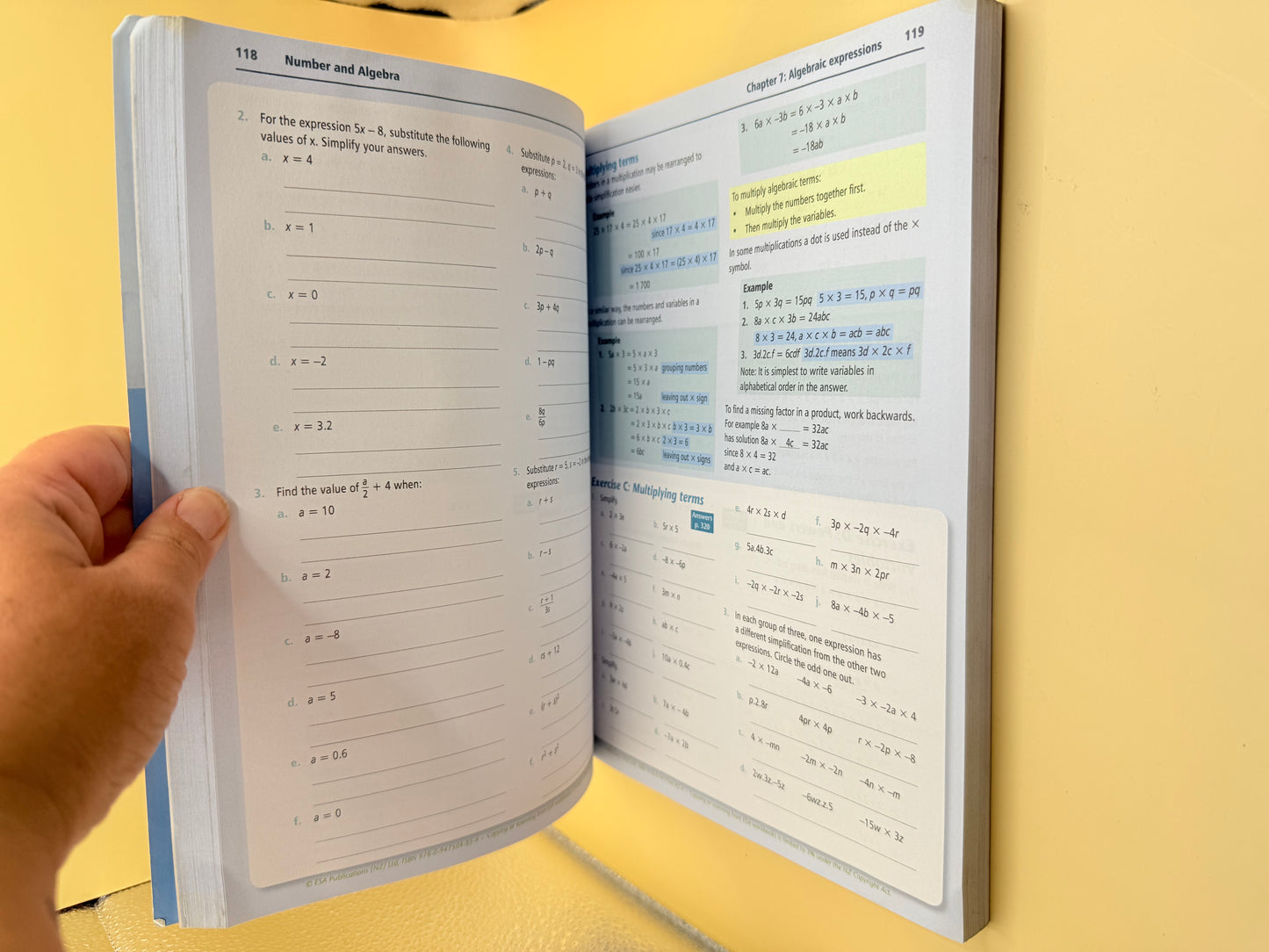 Year 9 Mathematics and Statistics Learning Workbook