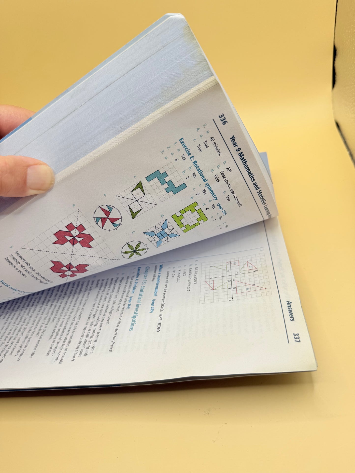 Year 9 Mathematics and Statistics Learning Workbook