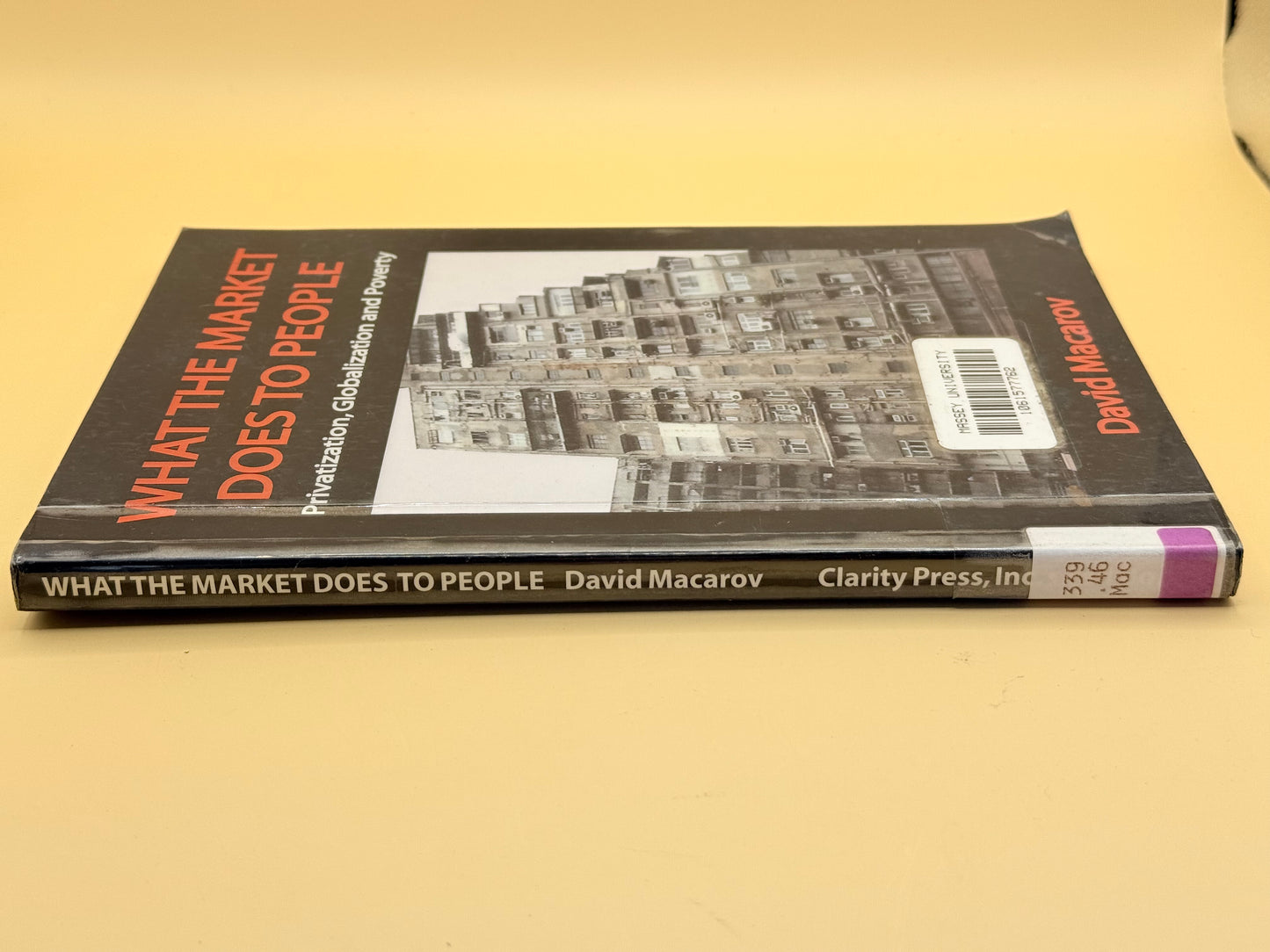 What the Market Does to People: Privatization, Globalization and Poverty by David Macarov