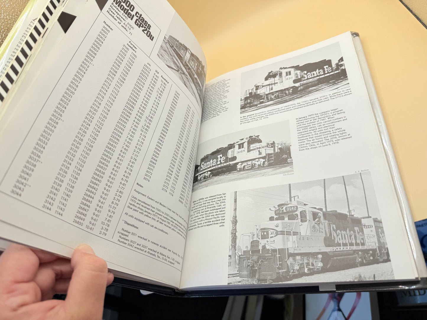 Santa Fe Motive Power by Joe McMillan