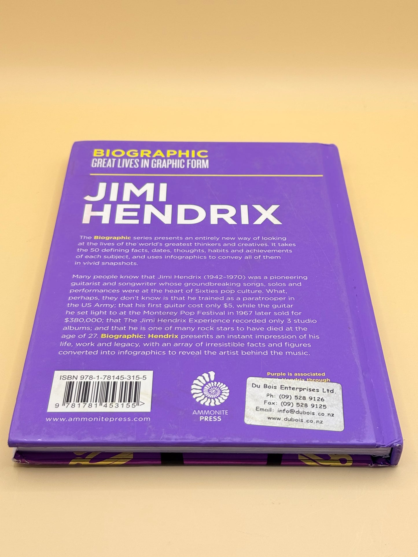 Biographic Hendrix by Liz Flavel