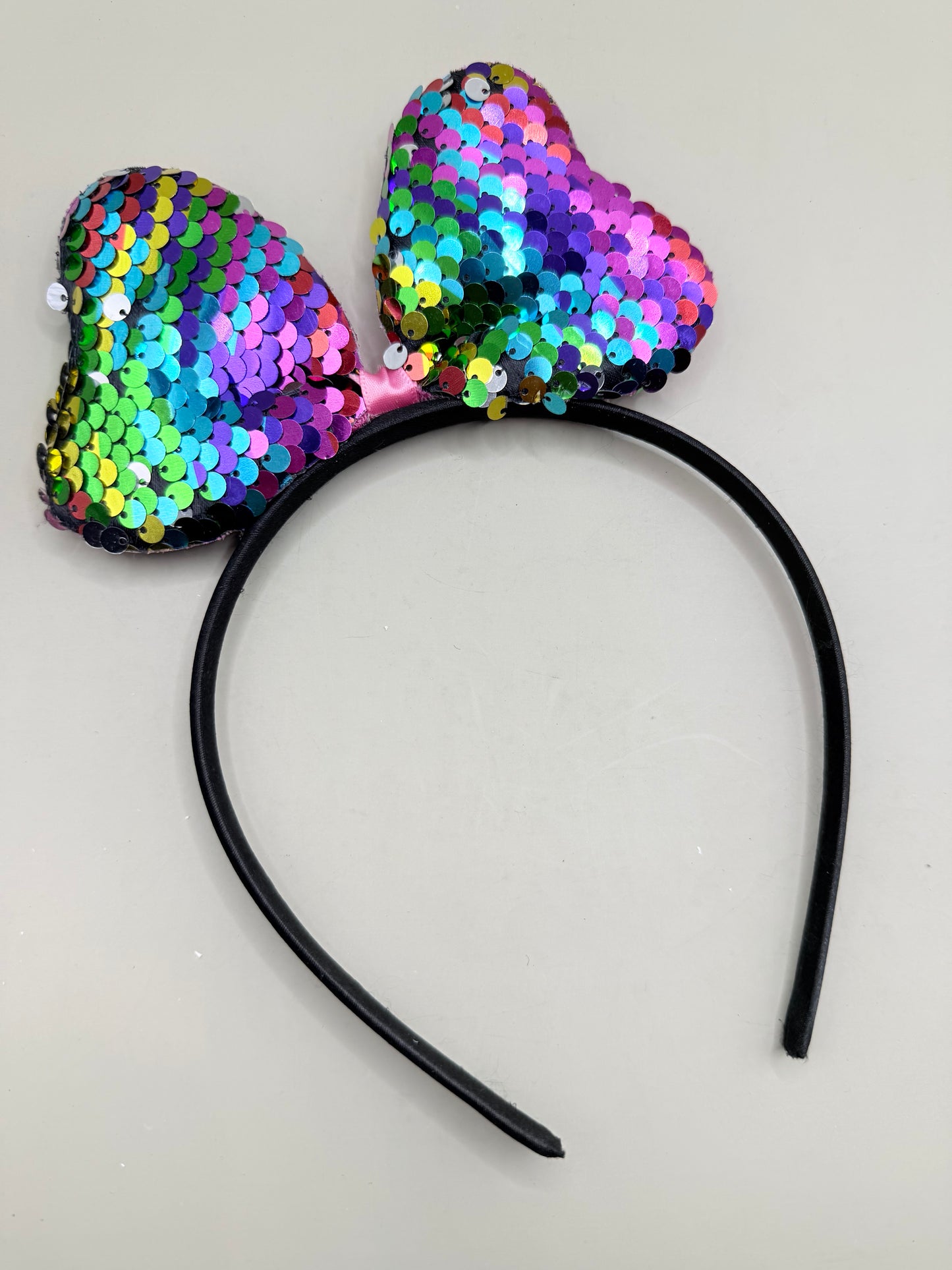 Sequin Bow Girls Headband