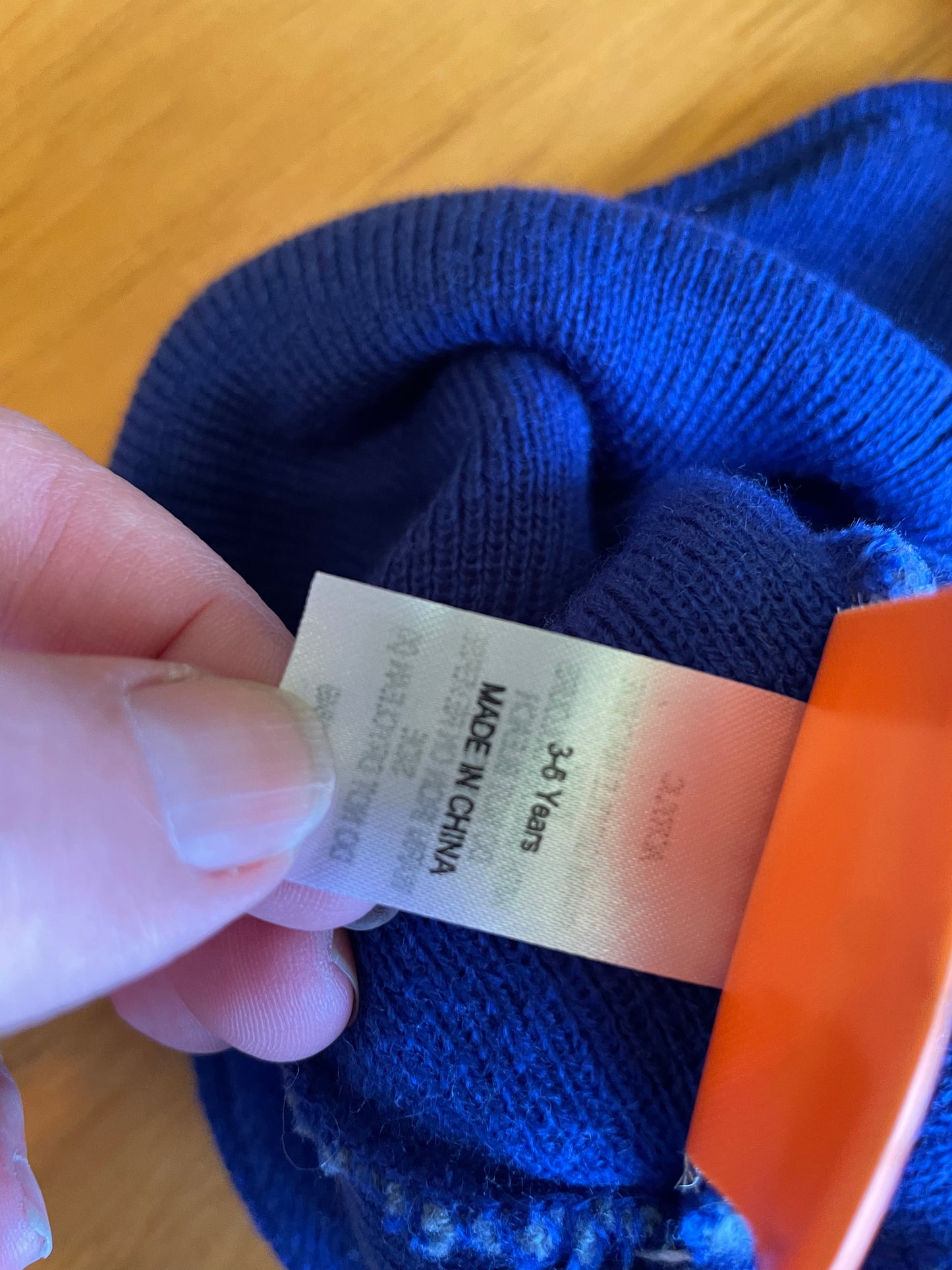Diego Beanie Size 3-6 years old