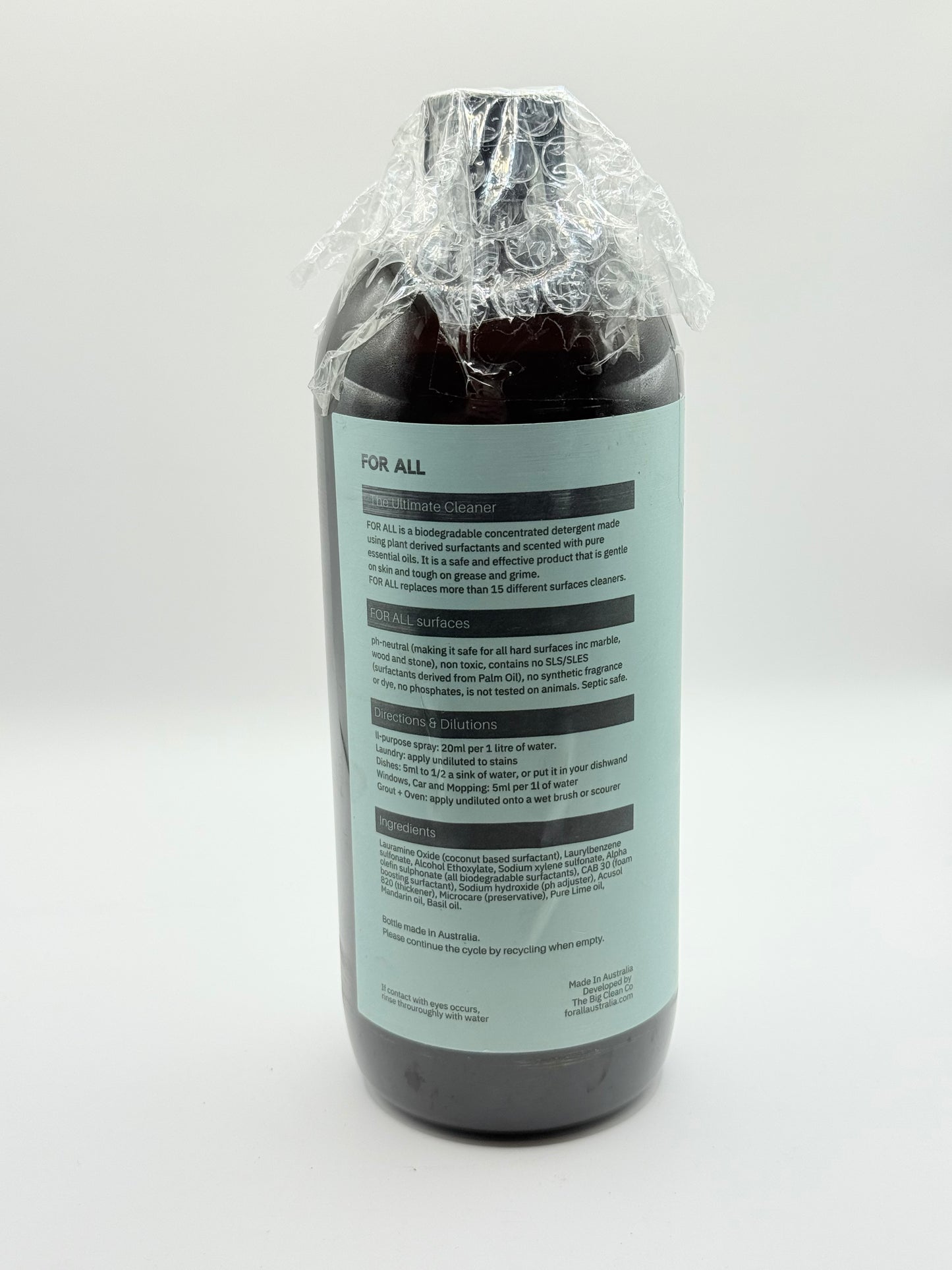 FOR ALL Multi-Surface Cleaner - Lime Basil Mandarin