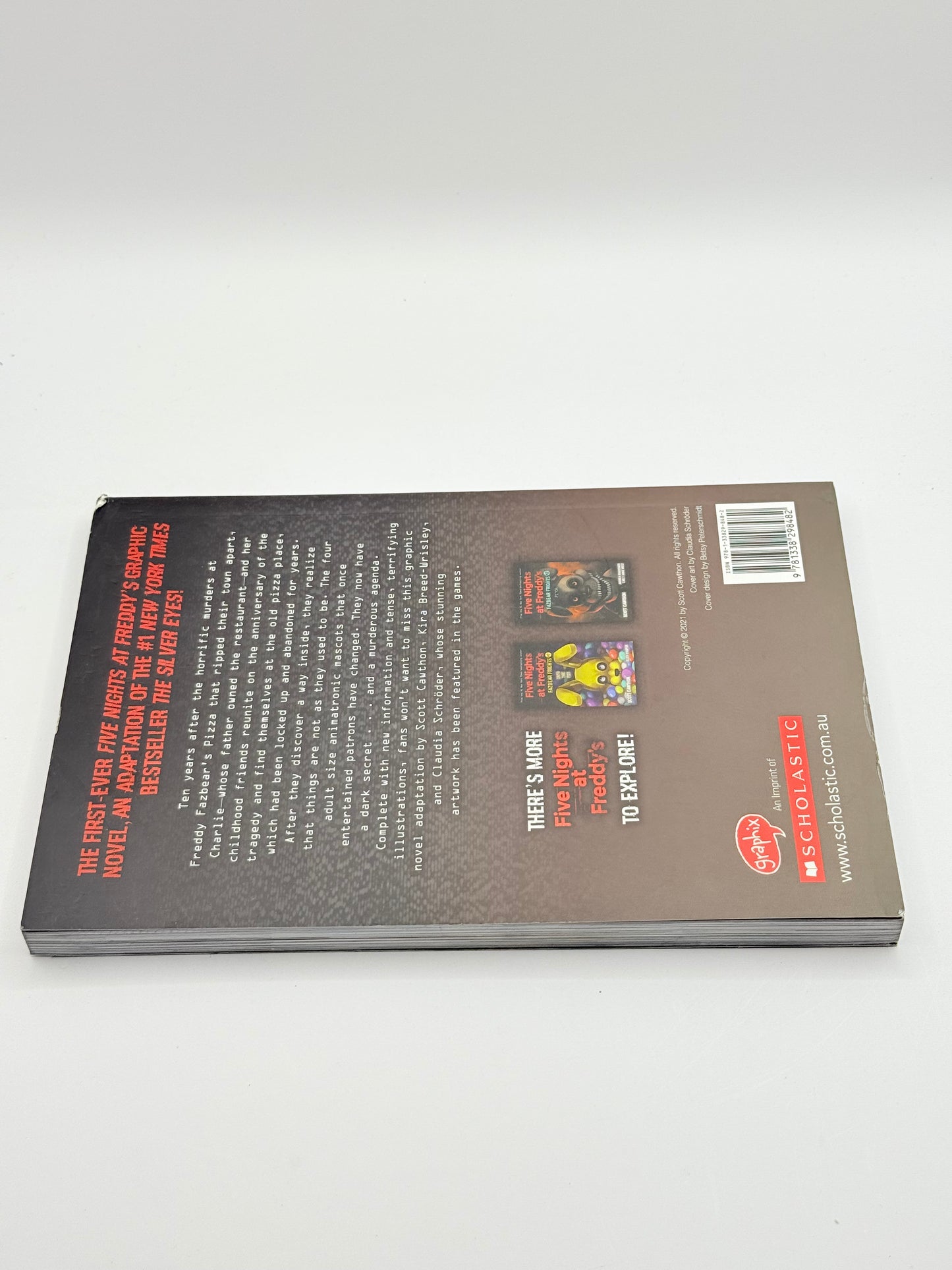 Five Nights at Freddy's: The Silver Eyes - The Graphic Novel by Scott Cawthon and Kira Breed-Wrisley
