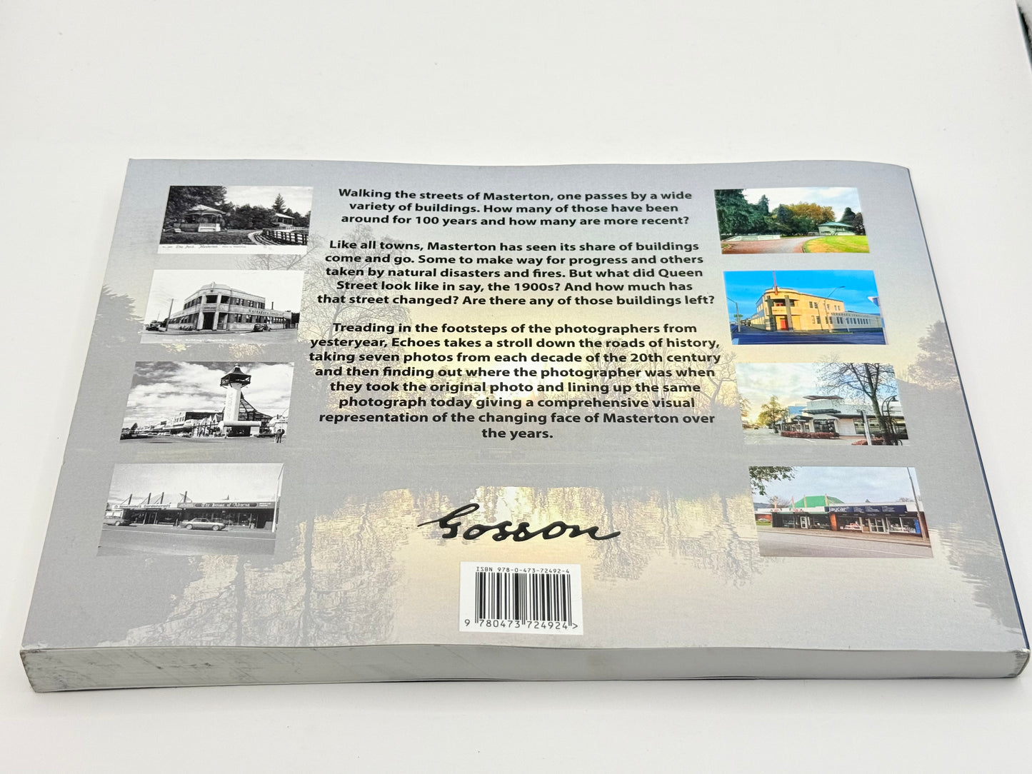 Echoes: A Then and Now Journey Through Masterton by Mark Pacey