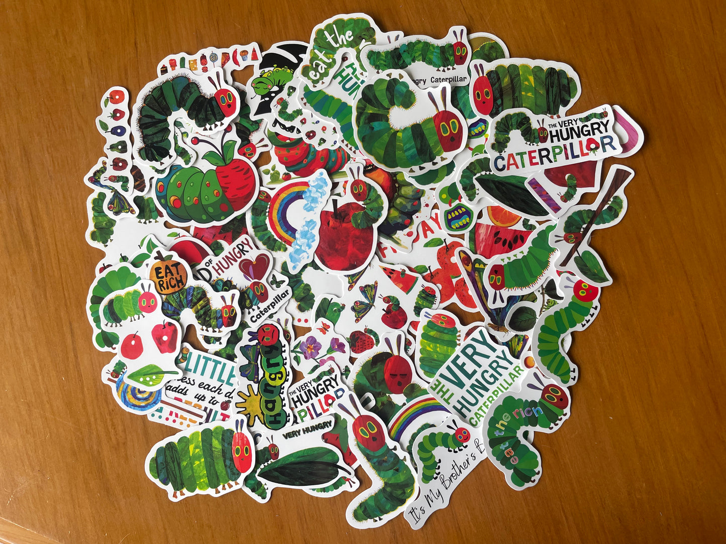 The Very Hungry Caterpillar Decal Collection - 50pc