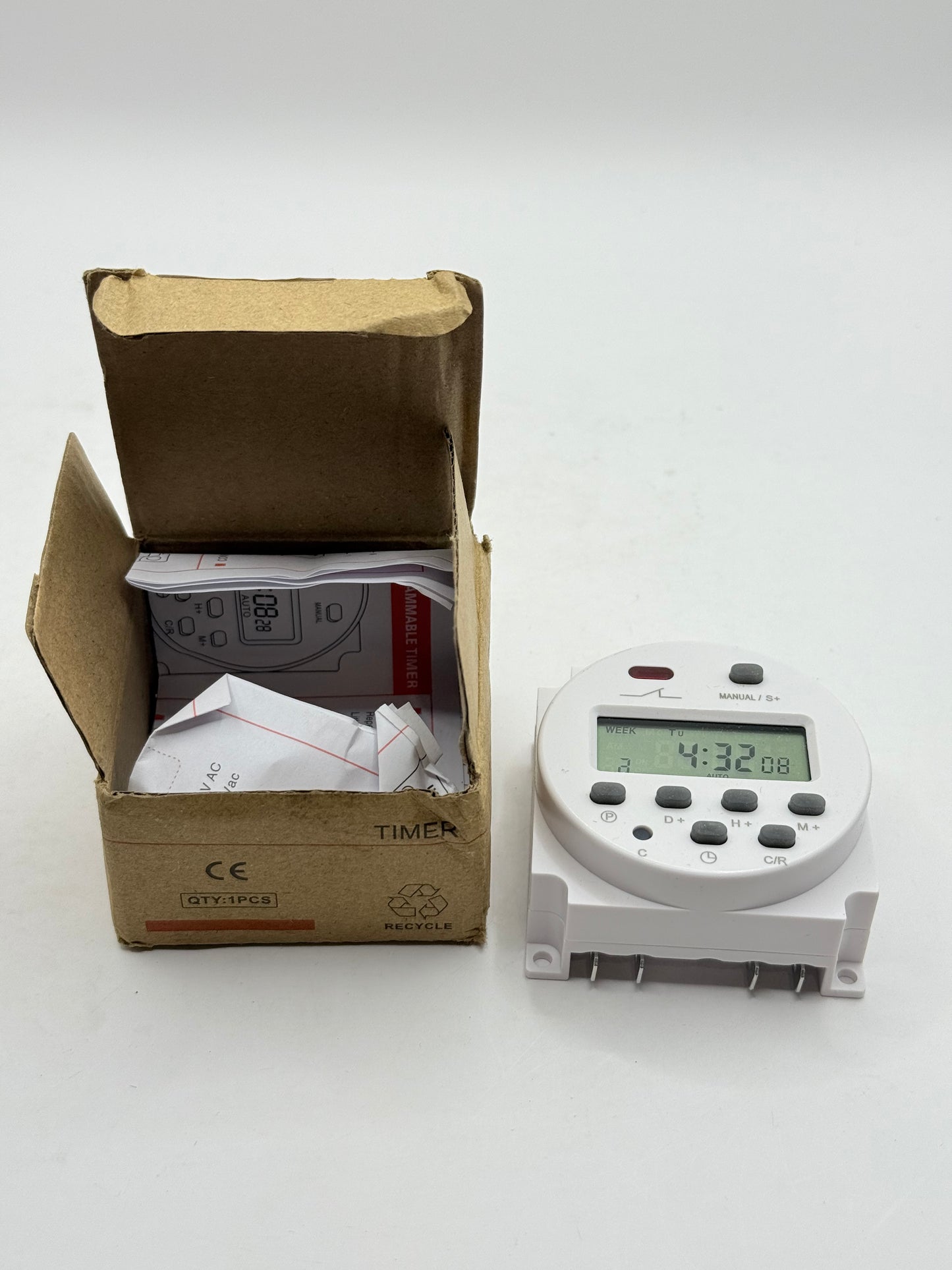 Digital Programmable Timer Switch - 12V 16A