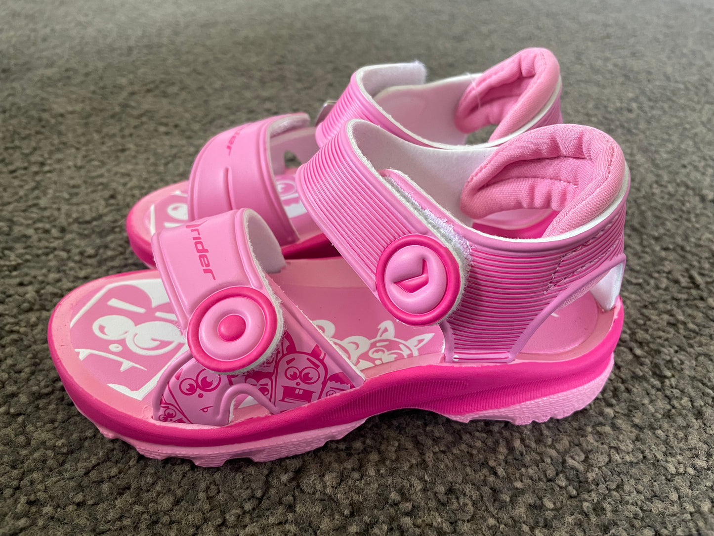RIDER SANDALS Size 10 Rider K2 Twist III BB Pink/Pink
