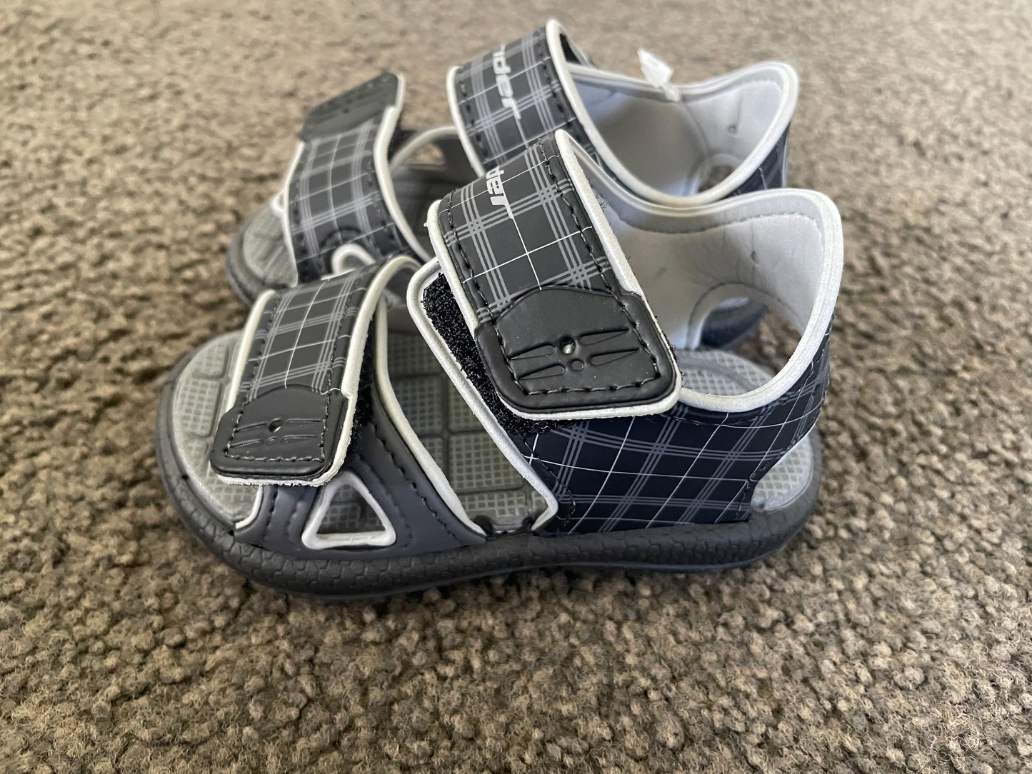 RIDER SANDALS Size 7 Rider Mini Sandal II Baby Black/Black