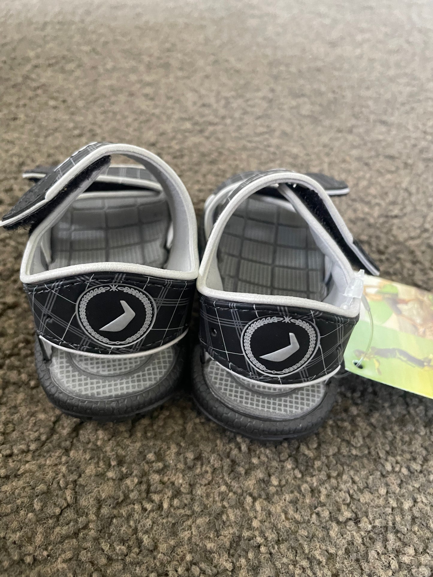 RIDER SANDALS Size 7 Rider Mini Sandal II Baby Black/Black