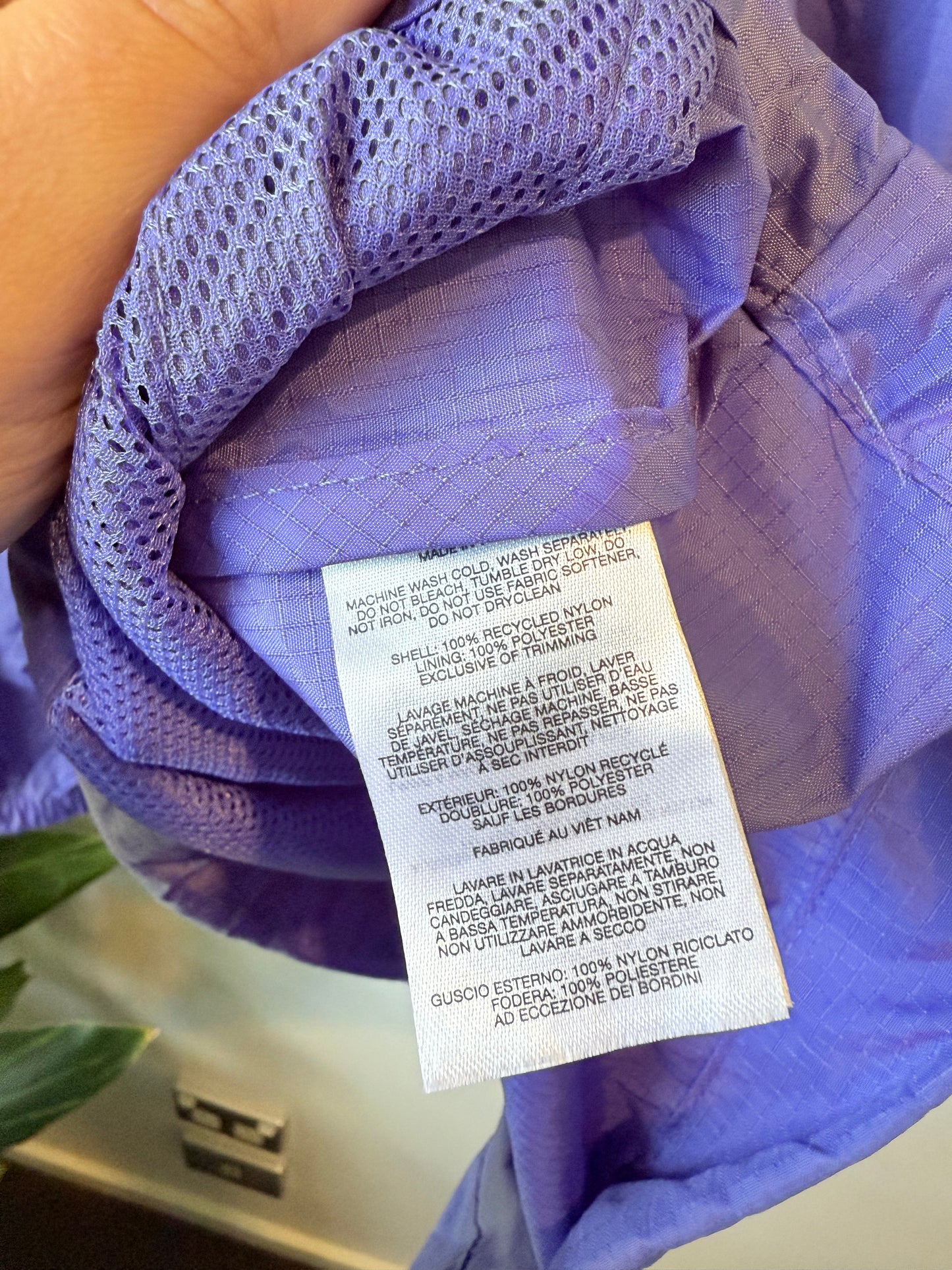 COLUMBIA Size M Purple Riptide Windbreaker Jacket RRP $165.00