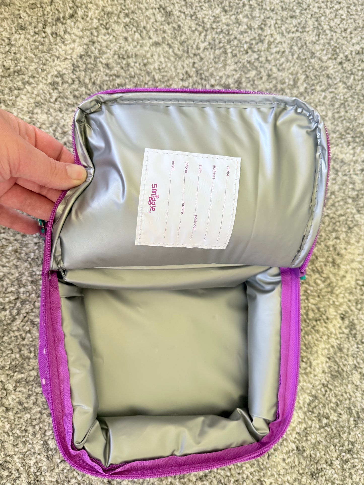 Smiggle Woodland Friends Dual Compartment Lunch Box