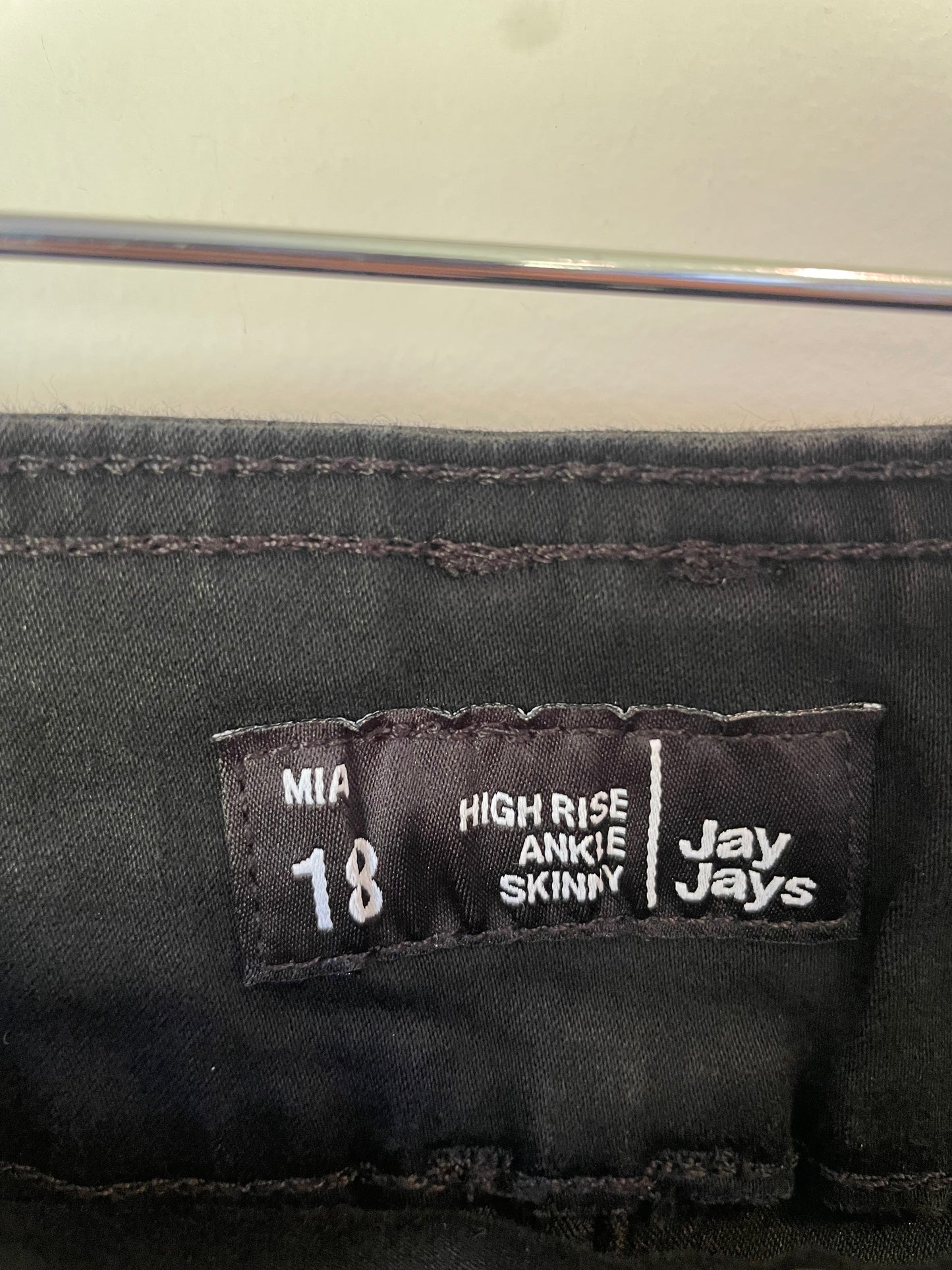 Jay Jays Size 18 (16 fit) High Rise Ankle Skinny Jeans RRP $50