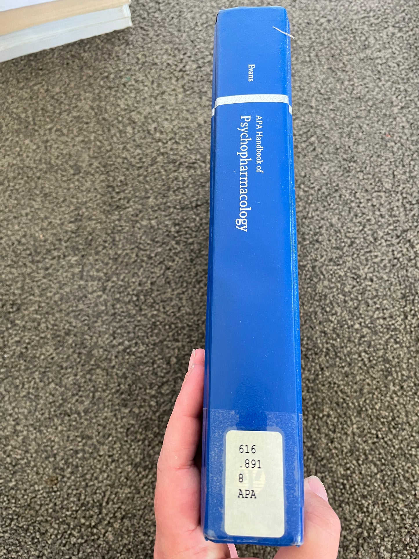 APA Handbook of Psychopharmacology by Suzette M. Evans