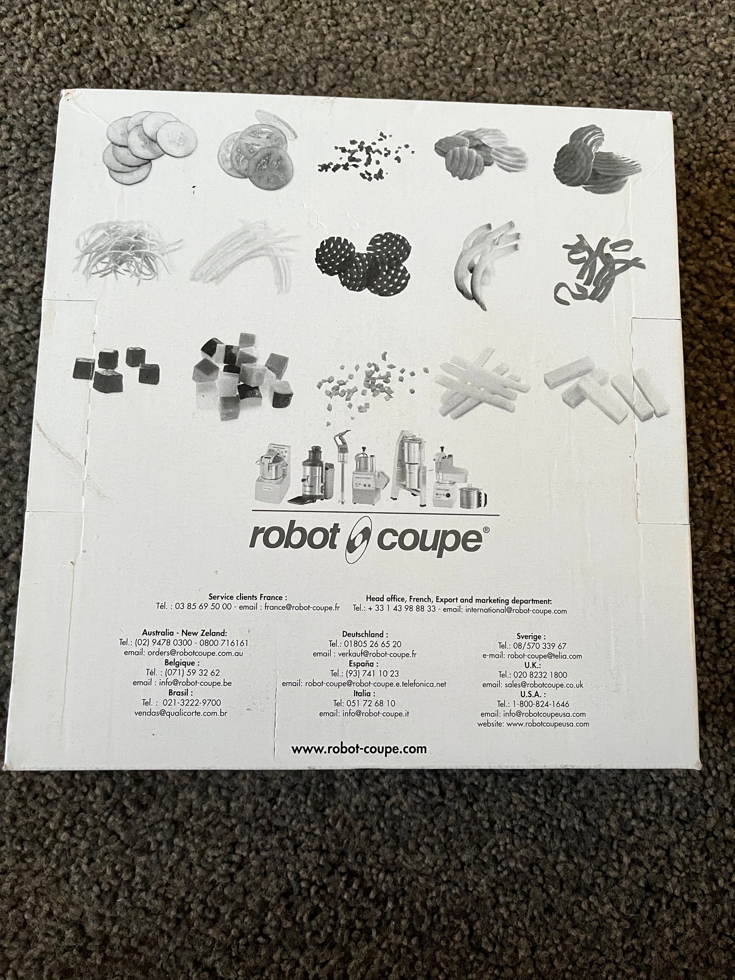 Robot Coupe 28053W 8x8mm Julienne Disc - EasyClean
