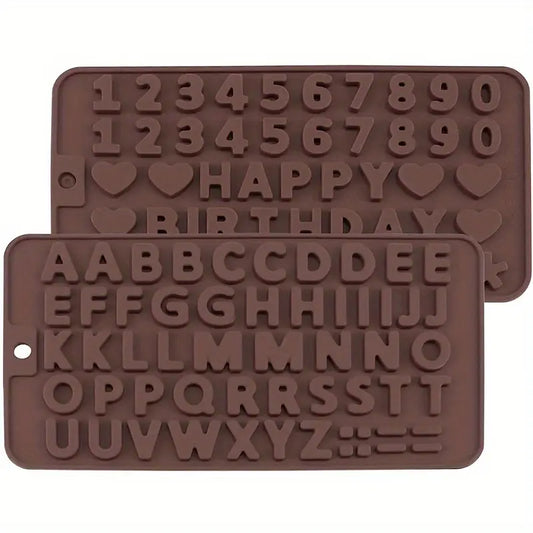 Alphabet Silicone Moulds