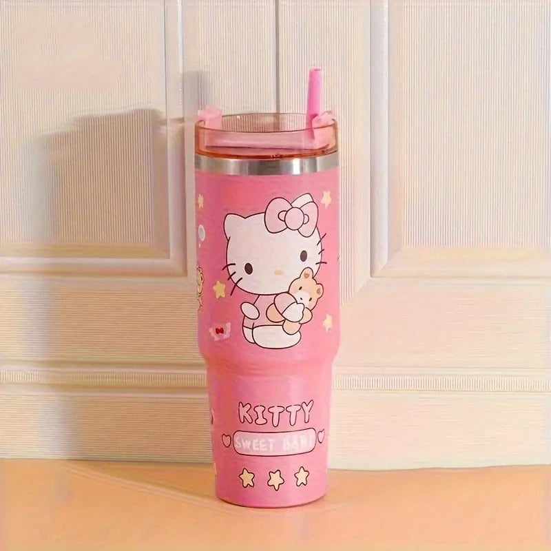 Sanrio Hello Kitty Pink 30oz Stainless Steel Insulated Tumbler