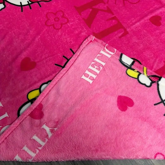 Lightweight Hello Kitty Blanket 150x200cm