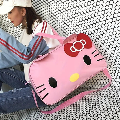 Hello Kitty Pink Travel Tote Bag