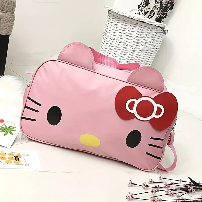 Hello Kitty Pink Travel Tote Bag