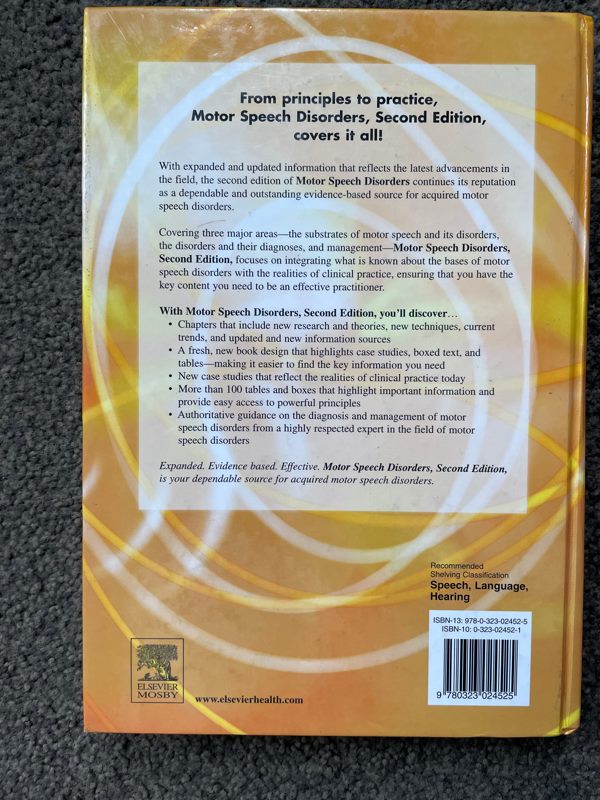 Motor Speech Disorders: Substrates Differential Diagnosis & Management
