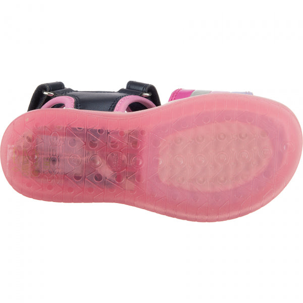 Brand New GEOX Respira Italian Shoes with LED and on/off Button - Infant 7.5