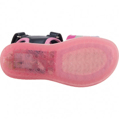 Brand New GEOX Respira Italian Shoes with LED and on/off Button - Infant 7.5