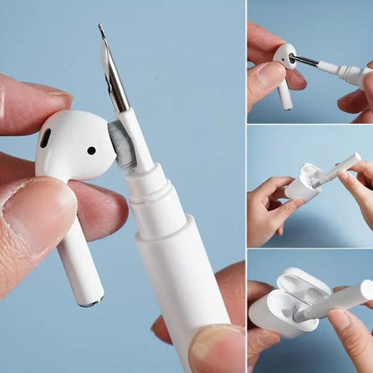 Wireless White Earphone / Pod Cleaning Pen