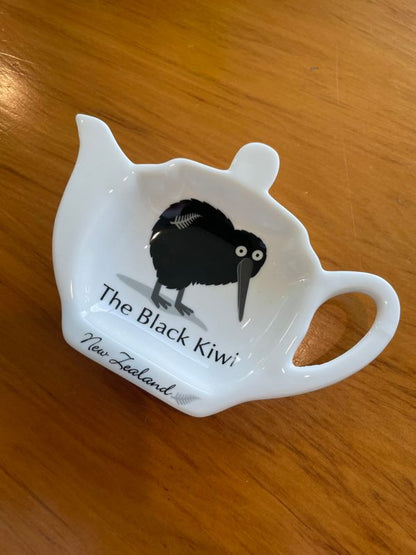 The Black Kiwi Teaspoon / Teabag Holder