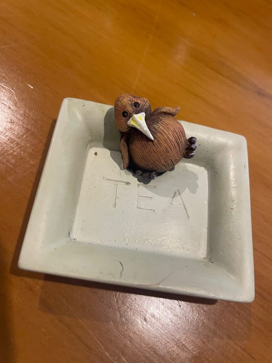 Kiwi Tea Bag / Spoon Rest