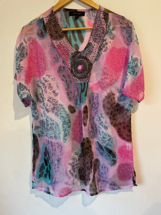 Saint Lori Size 10 Kaftan / Beach Cover Up