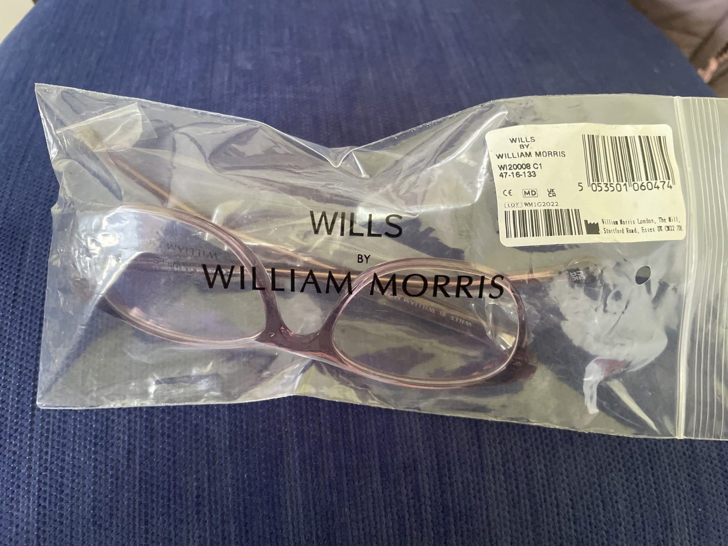 Brand New Wills by William Morris Glasses Frames