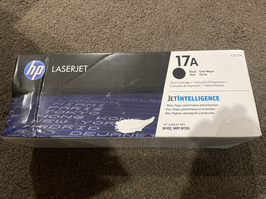 HP Laserjet CF217A Black Toner Cartridge
