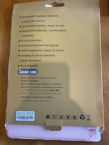 Pink Folio Case for IPad Pro 11